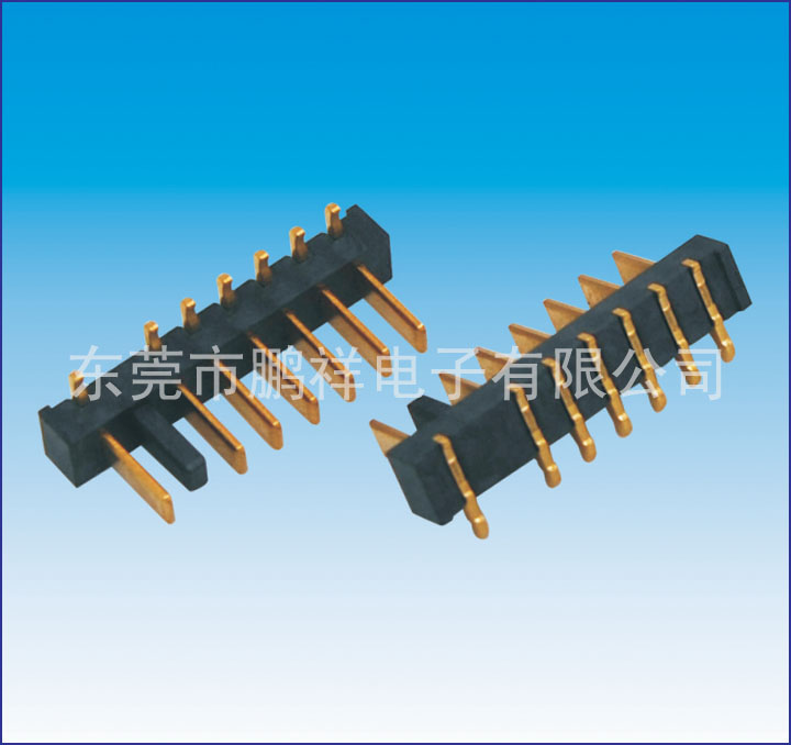 2501系列，2.5mm間距右防呆長(zhǎng)腳電
