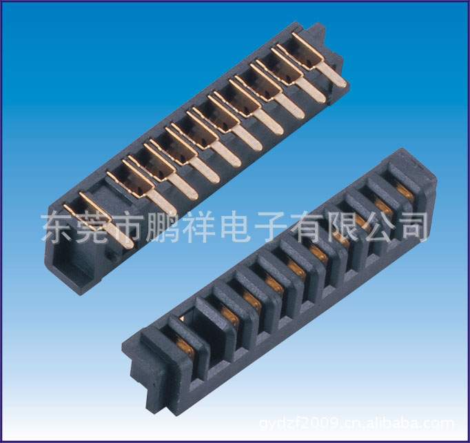 2504系列，2.5mm電池母座90度左防