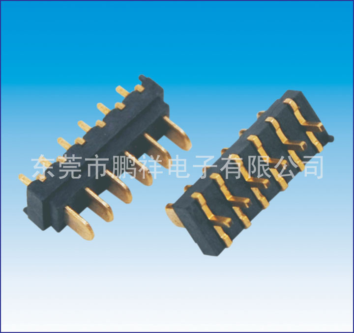 006系列，2.0mm電池公座6PIN