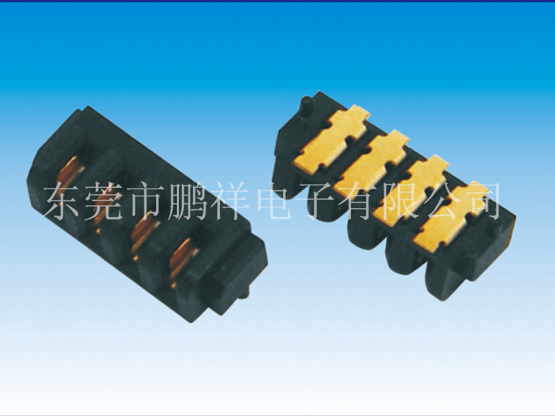 027系列B款，2.0mm間距鋰電池母座